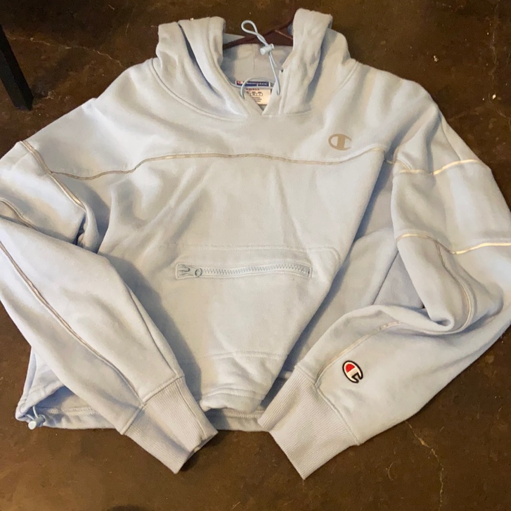Champion cropped hoodie